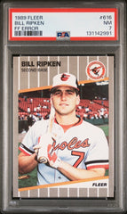 1989 Fleer Bill Ripken Ff Error