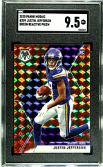 2020 Panini Mosaic Justin Jefferson SGC 9.5