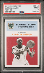 2011 Fleer Retro 1961-62 Lebron James 1961-62