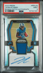 2023 Panini Prizm Rookie Patch Autographs Jahmyr Gibbs