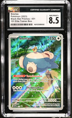 2023 Black Star Promos #051 Snorlax CGC 8.5