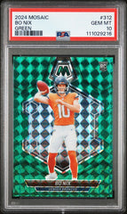 2024 Panini Mosaic Bo Nix Green