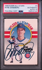 1990 Fleer All-Stars Ryne Sandberg
