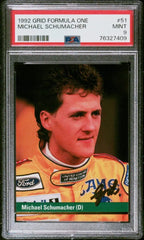 1992 Grid Formula One Michael Schumacher PSA 9 #51