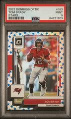 2022 Panini Donruss Optic Tom Brady Stars PSA 9 #183