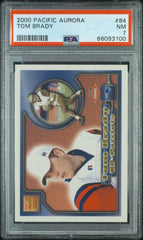 2000 Pacific Aurora Tom Brady PSA 7 #84