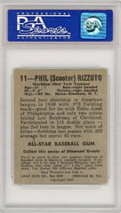 1948 Leaf Baseball, Phil Rizzuto, PSA 8