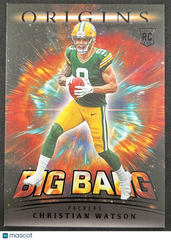 2022 Panini Origins Big Bang Christian Watson #BB-36 RC