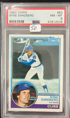 1983 Topps Ryne Sandberg PSA 8 #83