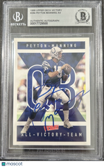 1999 Upper Deck Victory Peyton Manning AV #294 BGS 0