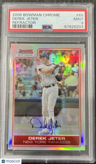 2006 Bowman Chrome Derek Jeter #65 Refractor PSA 9