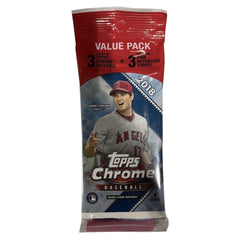 2018 Topps Chrome Baseball - Value Pack - 12 Cards / Pack