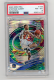 2020 Spectra Stephen Curry Celestial #159 51/99 PSA 8