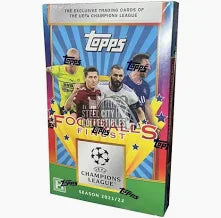 2021 Topps Football's Finest Soccer Hobby Pack - 5 Cards / Pack