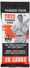 2022 Panini Diamond Kings Baseball Hanger Pack, 20 Cards / Pack