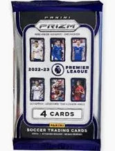 2022 Panini Prizm Premier League Soccer Pack - 4 Cards / Pack