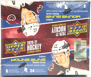 2020-21 Upper Deck Extended Series Hockey 24 Pack Box