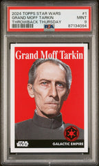 2024 Topps Star Wars Throwback Thursday Grand Moff Tarkin PSA 9 #1