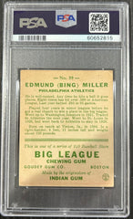 1933 Goudey Bing Miller #59 PSA 2