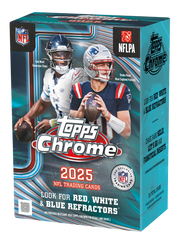 2025 NFL Topps Chrome Blaster Box