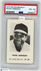 1970 Milton Bradley Frank Robinson NM-MT PSA 8