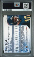 2000 Skybox Impact Tom Brady PSA 7 #27