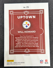 2025 Panini Donruss Optic Prizm Uptown Will Howard #25 RC