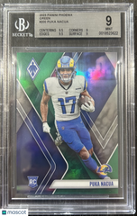 2023 Panini Phoenix Green Puka Nacua #200 BGS 9