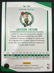 2024 2023-24 Panini Elite Jayson Tatum #164 Holofoil 04/10