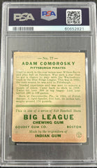 1933 Goudey Adam Comorosky #77 PSA 2