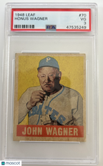 1948 Leaf Honus Wagner #70 PSA 3