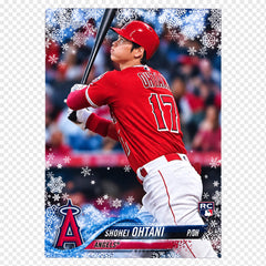 2018 Topps Holiday Shohei Ohtani HMW17 Rookie