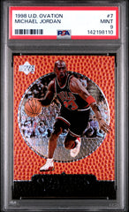 1998 Upper Deck Ovation Michael Jordan PSA 9 #7