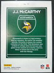 2024 Panini Donruss Downtown J.J. McCarthy #11 RC