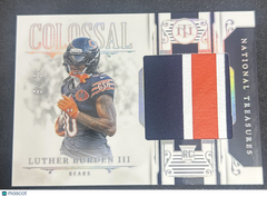 2026 Panini National Treasures Colossal Luther Burden III #CMS-LBN RC 20/25 Memorabilia