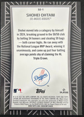 2025 Topps Chrome Shohei Ohtani #SE-1 Refractor 50/50