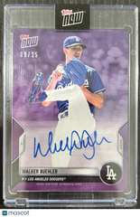 2022 Topps Now Walker Buehler #089B Autograph 09/25