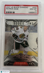 2007 Upper Deck Black Diamond Patrick Kane #200 PSA 10