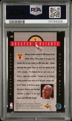 1996 Upper Deck Jordan Greater Heights Michael Jordan Greater Heights PSA 8 #GH2