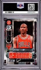 1997 Metal Universe Michael Jordan #23 PSA 6 Gorgeous Card