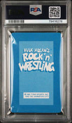 1985 Titan Sports WWF Hulk Hogan's Rock 'n' Wrestling Card Game Mr. Fuji PSA 9