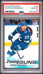 2019 Upper Deck Carter Verhaeghe PSA 10 #224