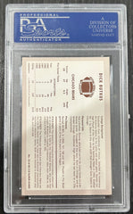 1970 Kellogg's Dick Butkus #10 PSA 8