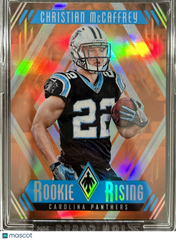 2017 Panini Phoenix Rookie Rising Christian McCaffrey #RR-10 Holofoil