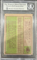 1984 Topps Willie Gault #224 Rookie BGS 0