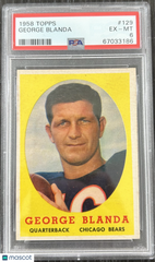1958 Topps George Blanda #129 PSA 6