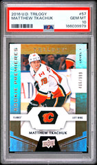 2016 Upper Deck Trilogy Matthew Tkachuk PSA 10 #57