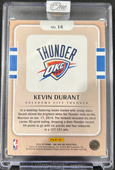 2025 Panini One and One Basketball Kevin Durant #14