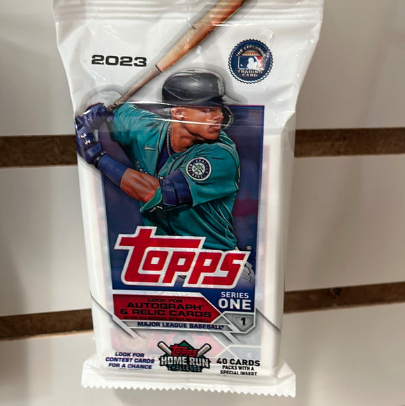 Topps 2023 Series One Baseball Pack - 40 cards per pack