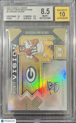 2020 Panini Illusions Rookie Vision Signatures Jordan Love #4 /25 BGS 8.5 Auto 10